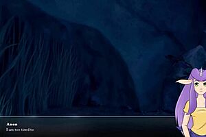 In Dragon Ball Divine Adventure Part 54, the queen gets fucked hard by big cock