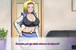 Android 18 From DBZ Agrees To Sex For Money - Waifuhub Ep 1