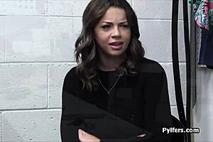 Lucky Guards Fun With Big Tit Suspect At Office