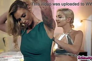 I'm Brooke Banner, and Skye Blue and I can't resist licking each other