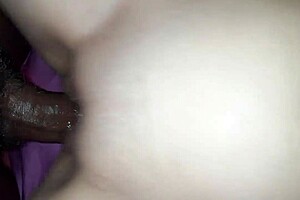 Hot sex with latina babe and her lover giant cock