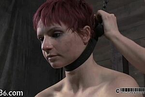 I love how the fucking machine makes me feel in this sadomasochistic session