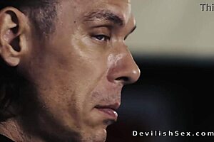 Japanese Hardcore Blowjob and Fuck in Warehouse Action.