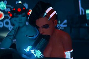 big tits and ass in overwatch pmv adventure