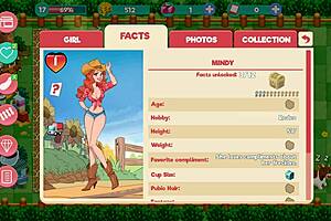 Why does this MILF in Nutaku Booty Farm hentai game get creampied by young girls?