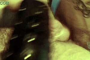 Muscular men in gay porn: Jonny Rogers and Kurt Wolfe in bondage and dildo play