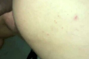 Mrs. Treats Husband With Big Black Toy For Deeper Cream Pie