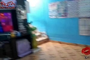 i was cleaning when my uncle showed up for some anal fun