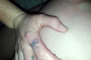 Hot Wife Teasingly Pegs Husband's Tight Little Ass