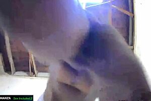 She starts with a blowjob, then gets her ass fucked, ending with a mouthful of cum 😜