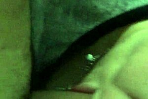 Girlfriend gives amazing blowjob to cheating latina slut