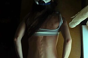 Cute girl gets her ass fucked hard on the kitchen countertop. intense homemade action in 4k.