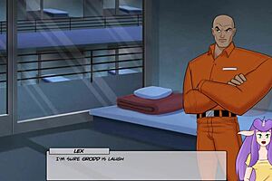 Redhead Babe With Big Ass And Monster Cock In Cartoon Fuck