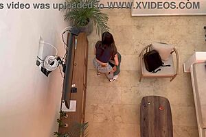 two hot latinas enjoying intimate moments on vacation