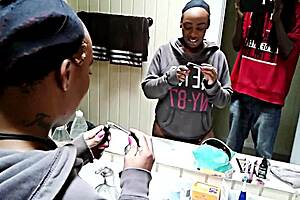 Behind scenes with diamond ortega