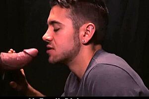 Intense hardcore encounter: Young gay boy, sucks stepdad's cock