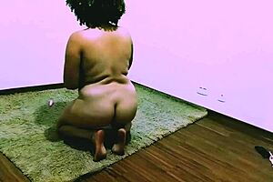 At the motel, a voluptuous vixen in a homemade trailer, Lays Lopes gets her BBW delight on toys
