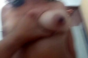 she loves choking while riding huge cock