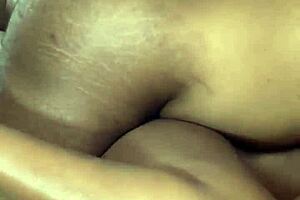 Black and beautiful slut gets the whole thing up her wet, small pussy