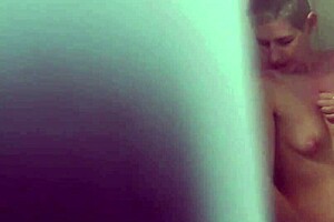 Emily's shower turns into voyeur fantasy