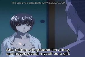 First time babe gets anime girl cute