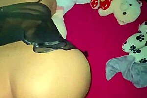 Sexy babe gets MASSAGED in DOGGY style