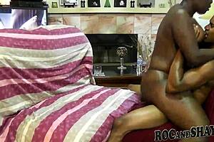 Exploring natural black tits in this xxx scene