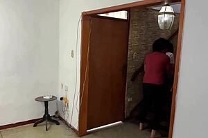 hijastra mexicana duramente cojida por padrastro pervertido, bent over doggystyle with big cock