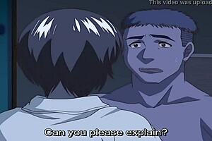 Shy anime virgin gets pussy fucked hard