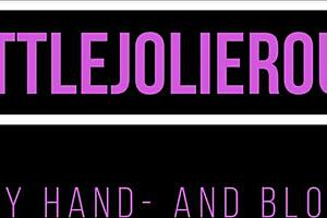 testing big toy with hands