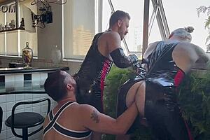 Trio Performs Fisting And More In Gay Video
