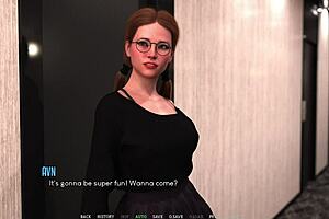 Fat teen in 3d hentai gets huge monster cock blowjob and cumshot