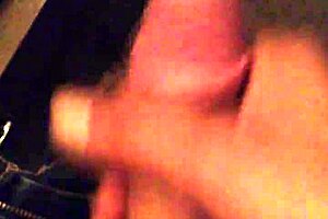 A horny gay guy jacks off and cums in this scene.