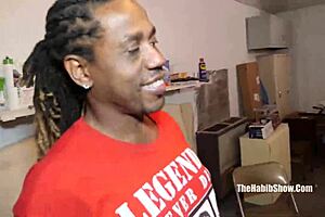 blasian teen's first gangbang with huge cocks