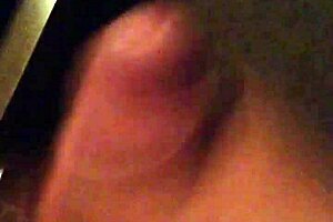 A horny gay guy jacks off and cums in this scene.