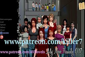 my new family 292 with redhead and small tits in homemade setting.