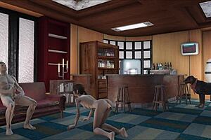 fallout 4 she sucks with vibrator in her ass