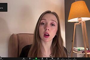 Russian sexologist gets over her phobia around eating cum