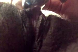 the pussy was so wet and tight she used toys