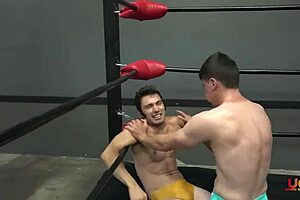 Erotic gay fight leads to domination, part 2