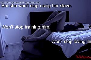 Femdom Chastity Cuckold Dominates European Couple