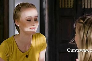 our stepmoms cant stop us from licking each other