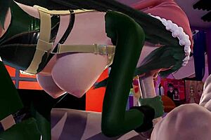 Tsuyu Asui's New Year's Eve 3D Hentai Cosplay Shock!