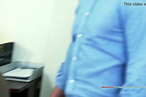 Kinky Manager Fucks Worker Hard with Fat Dildo