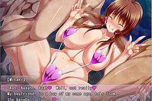 She becomes the cleanup manager for the baseball club in this humiliating fingering game part 5.