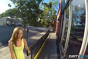 Petite fashion fan norah nova gets fucked in dirty flix