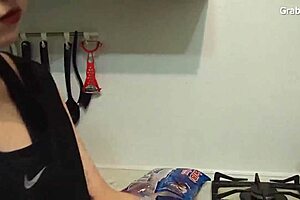 Young beauty gets her mouth and pussy fucked in the missionary position