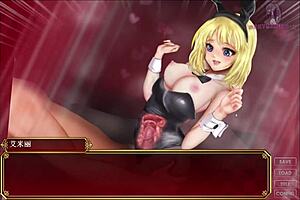 Bunny Girl In Black Smith Makes Quick Climax