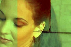 busty lezdom ties up timid submissive