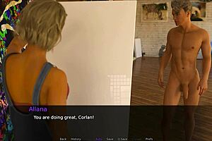 Lena plays nudist school part 9 on a date